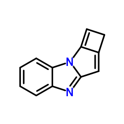 1H-Cyclobuta[4,5]pyrrolo[1,2-a]benzimidazole(9CI)结构式