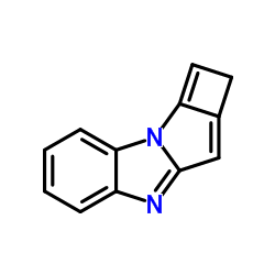 1H-Cyclobuta[4,5]pyrrolo[1,2-a]benzimidazole(9CI) Structure