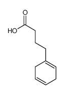4-cyclohexa-1,4-dien-1-ylbutanoic acid Structure