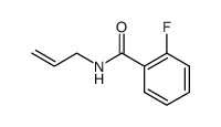 N-allyl-2-fluorobenzamide Structure