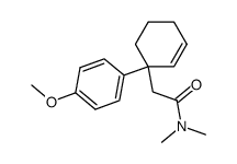 2-(4'-methoxy-1,2,3,4-tetrahydro-[1,1'-biphenyl]-1-yl)-N,N-dimethylacetamide Structure