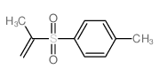 1-Methyl-4-(1-methyl-ethnenylsulphonyl)benzene结构式