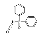 [isocyanato(phenyl)phosphoryl]benzene结构式