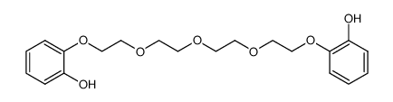 1,11-bis(2-hydroxyphenoxy)-3,6,9-trioxaundecane结构式