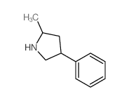 Pyrrolidine,2-methyl-4-phenyl-结构式