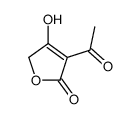 4-acetyl-3-hydroxy-2H-furan-5-one结构式