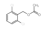 Benzenemethanol,2,6-dichloro-, 1-acetate Structure