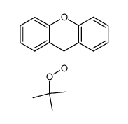 9-(tert-butylperoxy)-9H-xanthene Structure