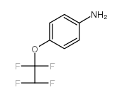 4-(1',1',2',2'-四氟乙氧基)苯胺结构式