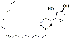 Sorbitan, mono-9,12-octadecadienoate, (Z,Z)-结构式