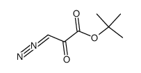 t-butyl diazopyruvate Structure