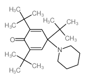 4-(1-piperidyl)-2,4,6-tritert-butyl-cyclohexa-2,5-dien-1-one picture