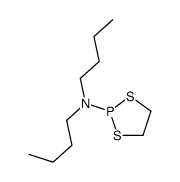 2-(Dibutylamino)-1,3,2-dithiaphospholane结构式