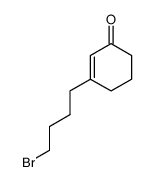 3-(4-Bromobutyl)-2-cyclohexen-1-one Structure