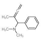 N,N,2-Trimethyl-1-phenyl-2,3-butadien-1-amine structure