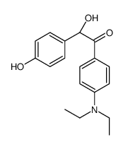 (2R)-1-[4-(diethylamino)phenyl]-2-hydroxy-2-(4-hydroxyphenyl)ethanone Structure