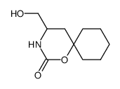 1-Oxa-3-azaspiro[5.5]undecan-2-one,4-(hydroxymethyl)-(9CI)结构式