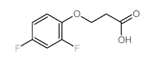 Propanoic acid,3-(2,4-difluorophenoxy)- picture