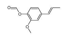 isoeugenyl formate Structure
