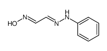 2-phenylhydrazonoglyoxal 1-oxime Structure