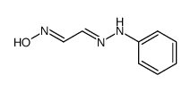 2-phenylhydrazonoglyoxal 1-oxime结构式