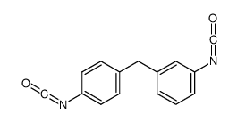 1-isocyanato-3-[(4-isocyanatophenyl)methyl]benzene结构式