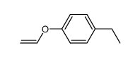 4-ethyl-1-vinyloxybenzene结构式