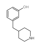3-PIPERIDIN-4-YLMETHYL-PHENOL structure