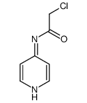 2-Chloro-N-(pyridin-4-yl)acetamide Structure