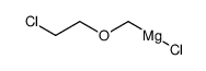 (2-chloroethoxy)magnesium chloride Structure