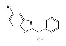 (5-bromo-1-benzofuran-2-yl)-phenylmethanol Structure