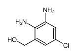 (2,3-diamino-5-chlorophenyl)methanol Structure