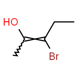 2-Penten-2-ol,3-bromo- Structure