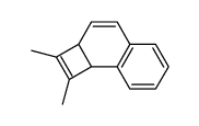 2,3-benzo-7,8-dimethylbicyclo[4.2.0]octa-2,4,7-triene结构式