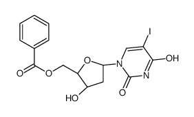 5-Iodo-5'-O-benzoyl-2'-deoxyuridine结构式