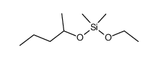 ethoxydimethyl(pentan-2-yloxy)silane Structure