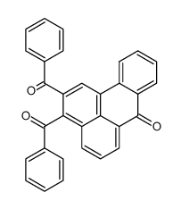 2,3-dibenzoyl-benz[de]anthracen-7-one结构式