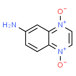 6-Quinoxalinamine,1,4-dioxide structure