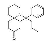 1-benzyl-11-butyl-1-azaspiro[5.5]undec-10-en-9-one Structure