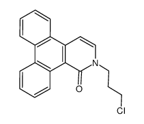2-(3-chloropropyl)dibenzo[f,h]isoquinolin-1(2H)-one Structure