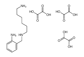 N'-[(2-aminophenyl)methyl]hexane-1,6-diamine,oxalic acid Structure