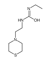 1-ethyl-3-(2-thiomorpholin-4-ylethyl)urea结构式