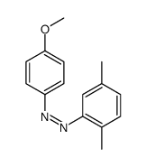 (2,5-dimethylphenyl)-(4-methoxyphenyl)diazene Structure