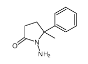1-amino-5-methyl-5-phenylpyrrolidin-2-one Structure
