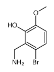 2-BROMO-5-METHOXY-6-HYDROXYBENZYLAMINE picture