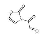 2-oxo-2-(2-oxo-1,3-oxazol-3-yl)acetaldehyde结构式