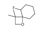 5-fluoro-3,3-dimethyl-1-oxaspiro[3.5]nonane Structure