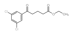 ETHYL 5-(3,5-DICHLOROPHENYL)-5-OXOVALERATE结构式