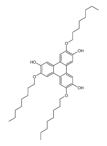 3,7,10-trioctoxytriphenylene-2,6,11-triol结构式