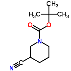 N-Boc-3-Cyanopiperidine Structure